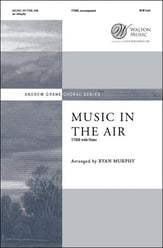 Music in the Air TTBB choral sheet music cover